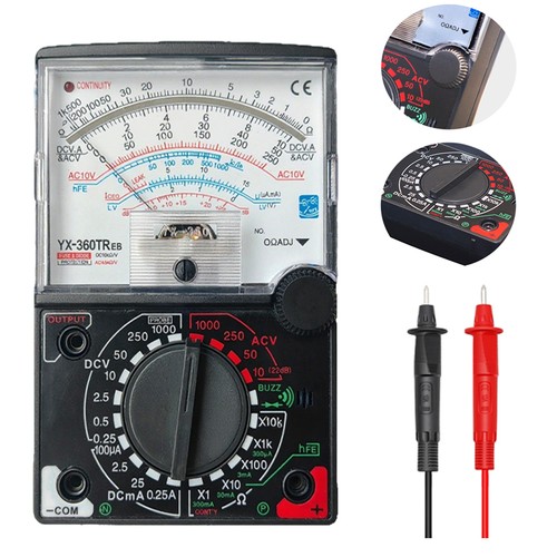Analog multimeter ohm - multimeter,