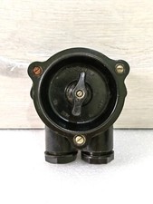 1 pcs. Vntg UUSR Bakelite Light Rotary Switch Art Deco Loft Industrial made 1981