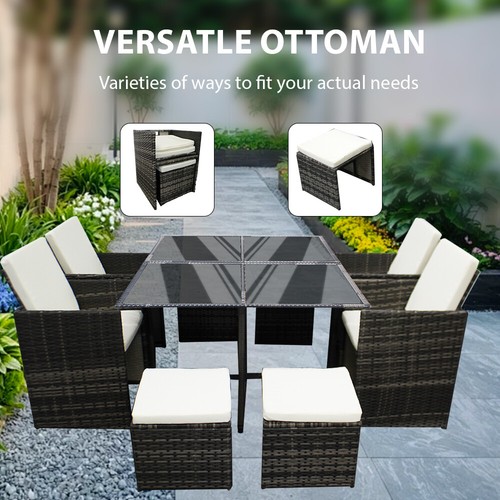 Seater rattan garden - seater, sofa