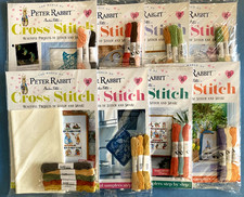HACHETTE - THE WORLD OF PETER RABBIT - CROSS STITCH KITS - ISSUES 51-58