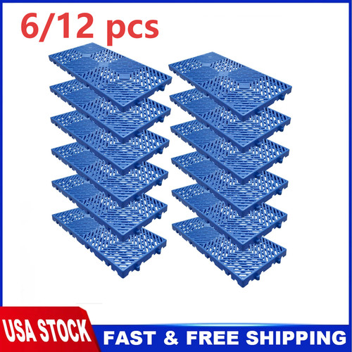 Pack plastic pallets - 12-pack,