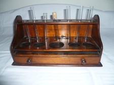 Antique wooden Apothecary test