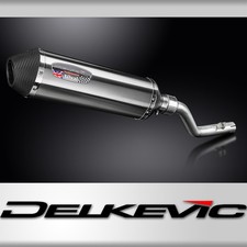 Suzuki DR350 1990-1999 343mm X-Oval Stainless Exhaust Silencer Can Kit