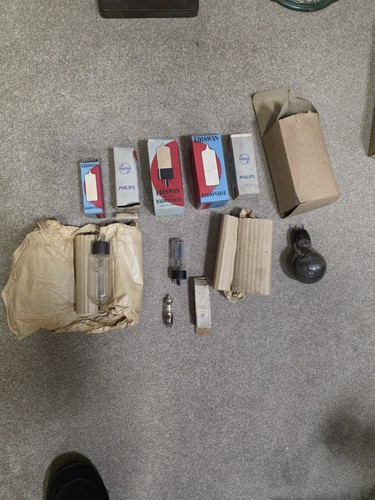 Radio valves joblot - joblot, mixed
