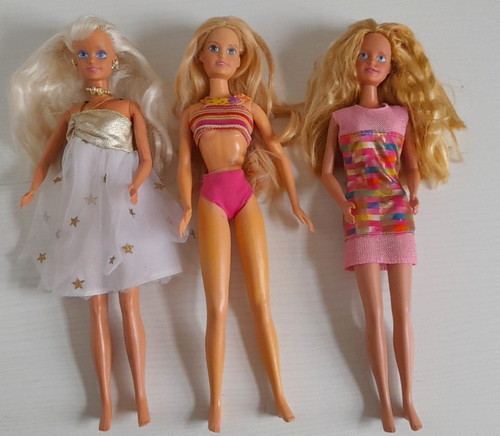 Vintage sindy hasbro dolls - dolls, x3