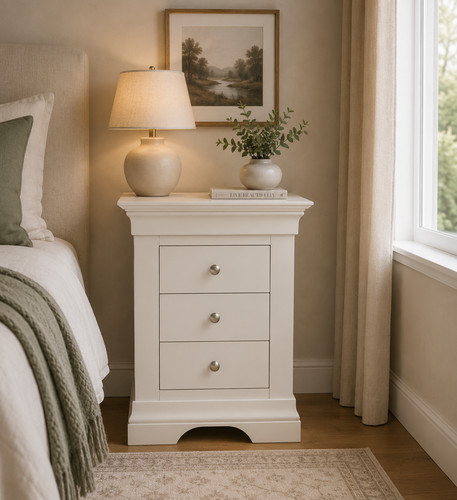 Drawer bedside french style - bedside,