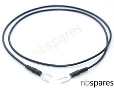 0.6m Ground / Earth Wire Fork Terminals HI-FI Turntable AUDIOPHILE 60cm STOP HUM