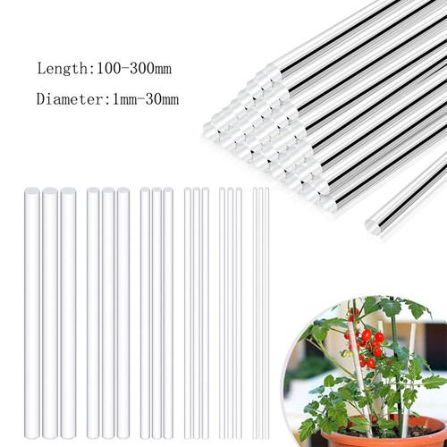 Clear acrylic rod - clear,