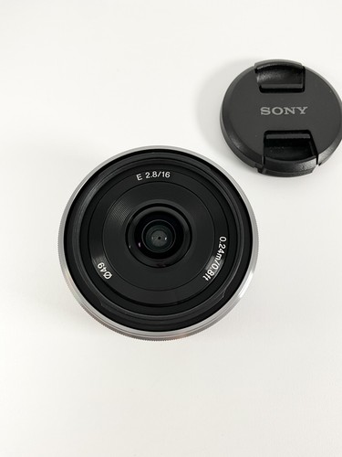 Sony 16mm lens - f2.8,