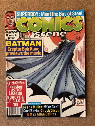 Comics scene magazine vgc - comics,