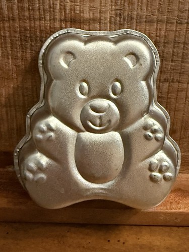 Mini aluminum teddy bear - bear, cake