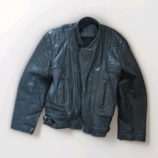 Vintage Black Leather