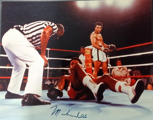Mohammed ali autographed - mohammed, 8x10