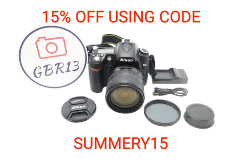 Nikon d90 dslr camera - d90, 12.3mp