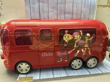 Vintage Rare Collectable Bratz Girlz Really Rock! Tour Bus Playset Accessories