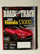 Road & Track November 2008 - Dodge Challenger Camaro LT Cadillac CTS-V Honda Fit