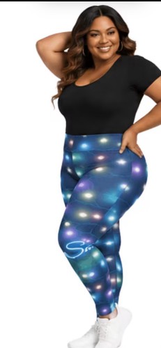 Women snow print - high, rise