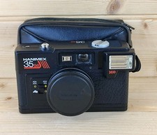 Vintage Hanimex 35SE 35mm Point And Shoot Film Camera With Cap Tested & Working