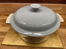 Le Creuset Stoneware Casserole Dish with Lid - ref 21-44 - VGC
