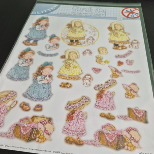 Die cut decoupage sheet sarah - ,
