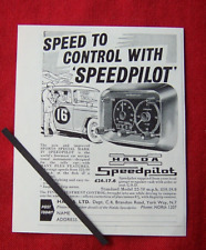 HALDA SPEEDPILOT Mk IV RALLY