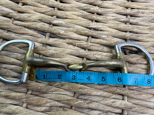 Curved gold mouth - s/h,