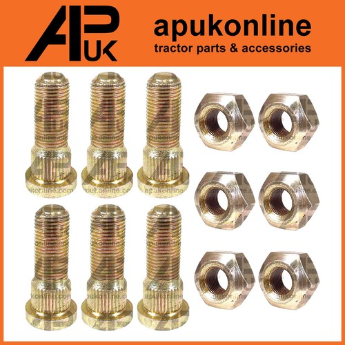 Front wheel bolt stud nut - front,
