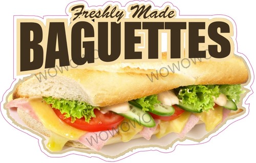 Catering trailer sticker