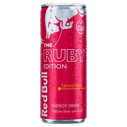 Red bull the ruby - red,