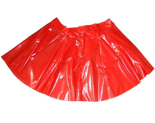Pvc like skirt skater - like, shiny