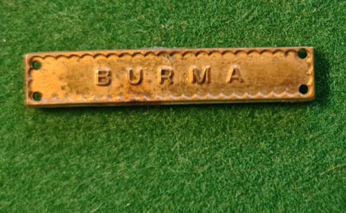 Ww2 burma medal - ww2, -original
