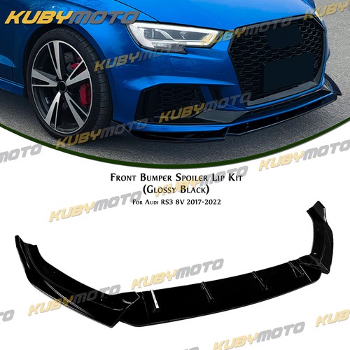 Gloss black front bumper - gloss,