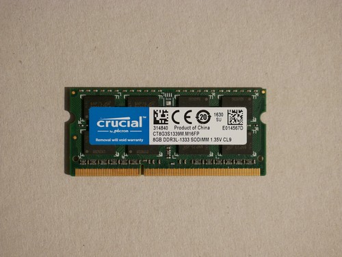 Crucial 8gb ram ddr3l 133 - 8gb,