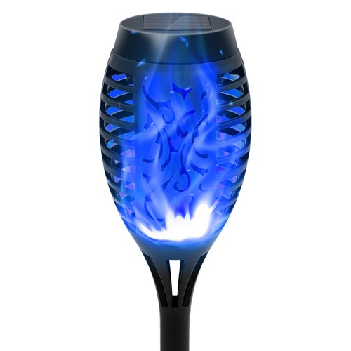 4pack solar flame torch light - 4pack,