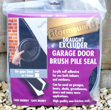 7M Stormguard Garage Door Draught Brush Pile Weather Seal Self 05SR750007MGR