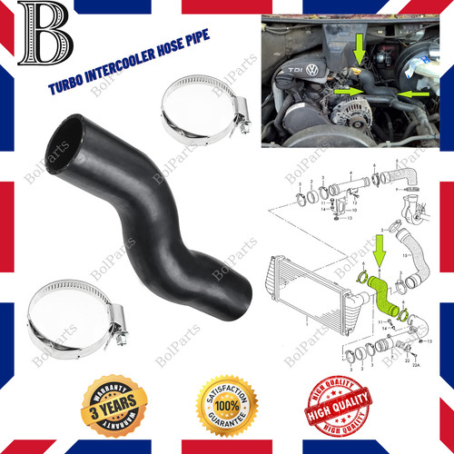 Turbo intercooler hose - intercooler, pipe