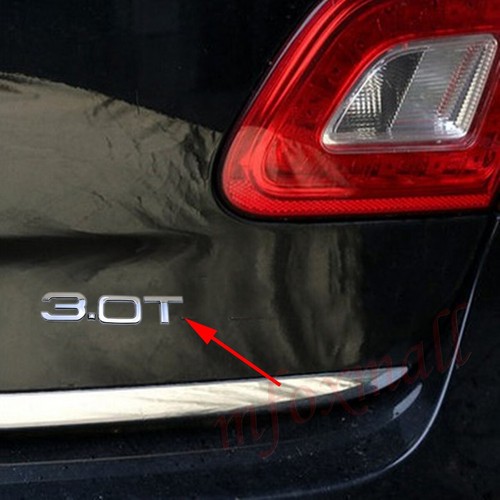 Chrome 3 0t decal - 3.0, 3.0t