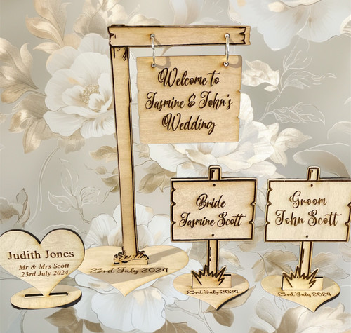 Personalised wedding table - wedding,