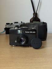 Rollei 35 LED Film Camera Black Model Working w/ Triotar 40mm F/3.5
