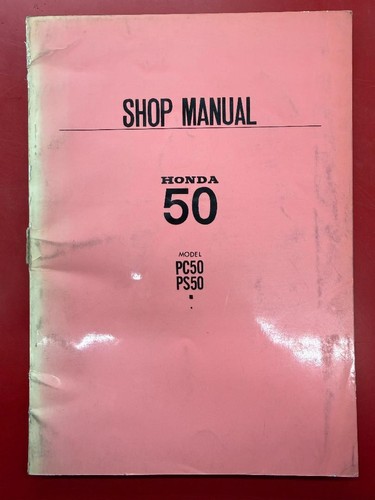 Oem honda pc50 shop - honda, manual