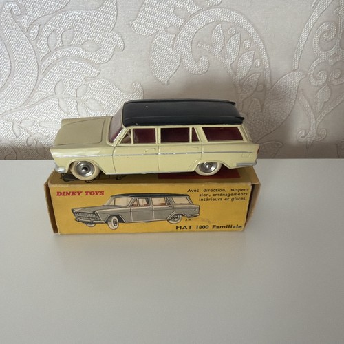 French dinky toys - 548, fiat
