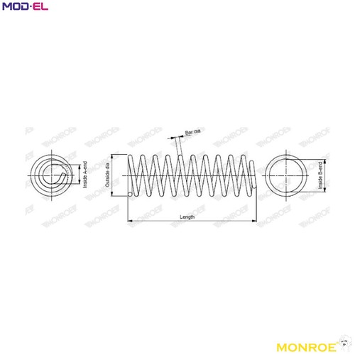 Suspension spring sp2100 for - spring,