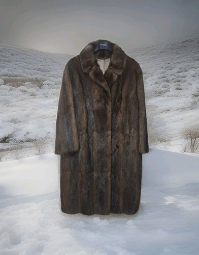 Genuine vintage glossy mink - genuine,