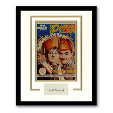 Hal Roach "Laurel & Hardy" Producer AUTOGRAPH Signed Framed 11x14 Display ACOA
