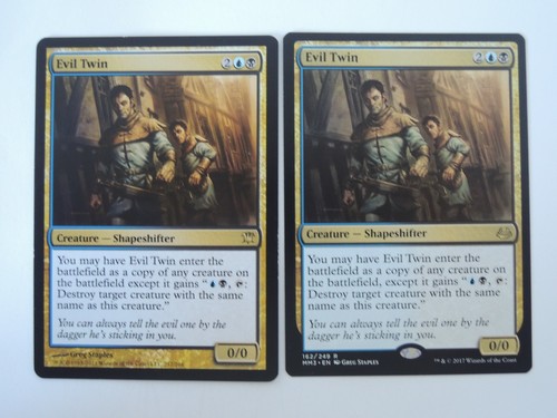 Mtg evil twin - mtg, 2x