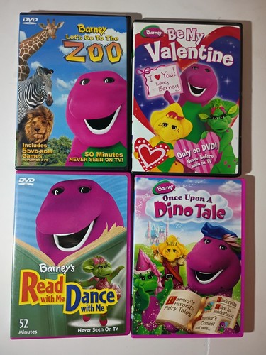 Barney lot dvd - lot, dvd's
