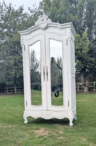French armoire painted - armoire, quality