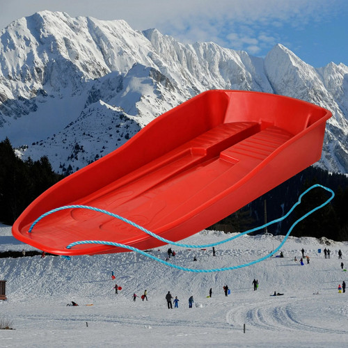 Large kids snow sled sledge - large,
