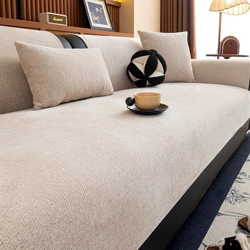 Chenille twill sofa cover - twill, –