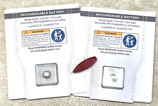 Pair, Oticon Z22a Hearing Aid rechargeable battery  +  Battery/Door Removal Tool